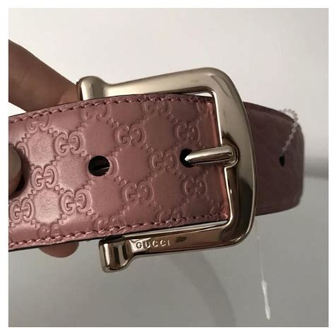 cintura gucci donna rosa|cinture Gucci.